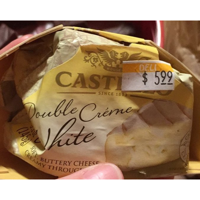 Double Creme White Cheese