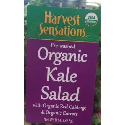 Pre-Washed Organic Kale Salad