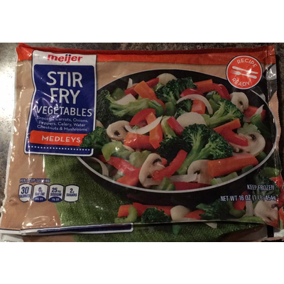 Stir Fry Vegetables, Medley