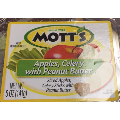Apples, Celery, with Peanut Butter