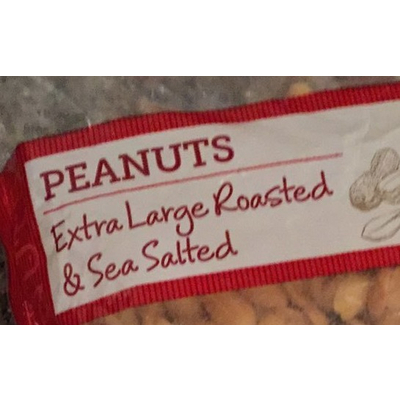 Peanuts, Extra Large Roasted & Sea Salted