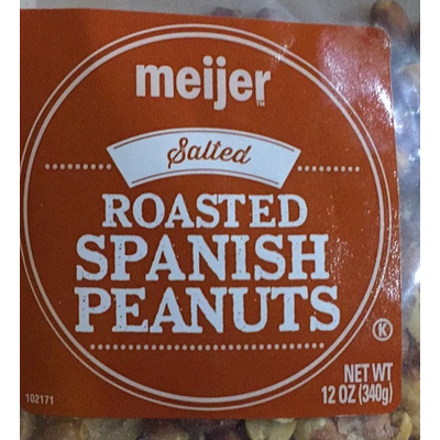 Salted Roasted Spanish Peanuts