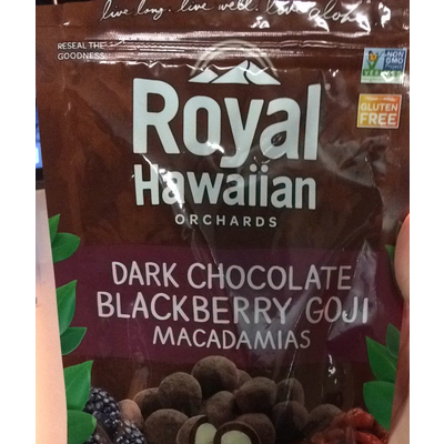 Dark Chocolate Blackberry Goji Macadamias