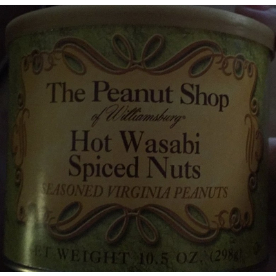 Hot Wasabi Spiced Nuts