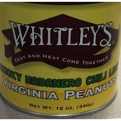 Virginia Peanuts, Smoky Habanero Chili Lime