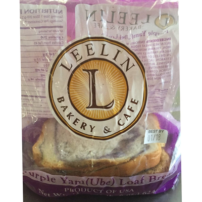 Purple Yam (Ube) Loaf Bread