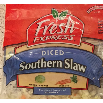 Diced Southern Slaw, Green Cabbage and Carrots