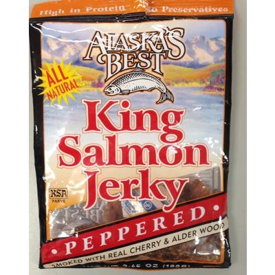 King Salmon Jerky, Peppered