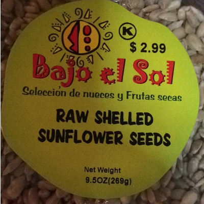 Raw Shelled Sunflower Seeds