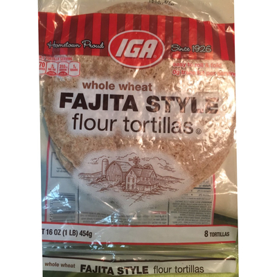Fajita Style Flour Tortillas