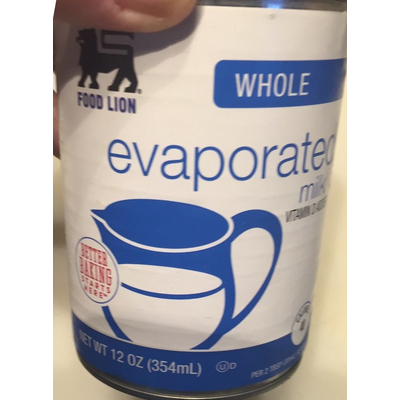 Whole Evaporated Milk
