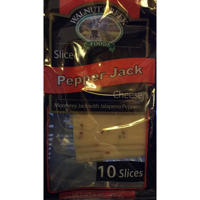 Pepper Jack Cheese, Sliced