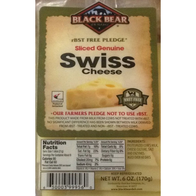 Swiss Cheese Slices
