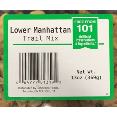 Lower Manhattan Trail Mix
