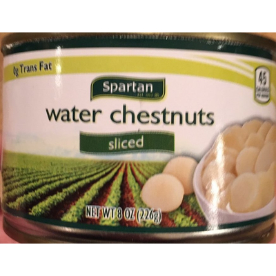Water Chestnuts, Sliced