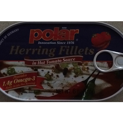 Herring Fillets in Hot Tomato Sauce