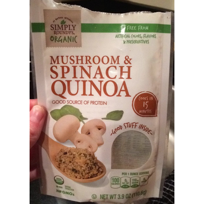 Mushroom & Spinach Quinoa