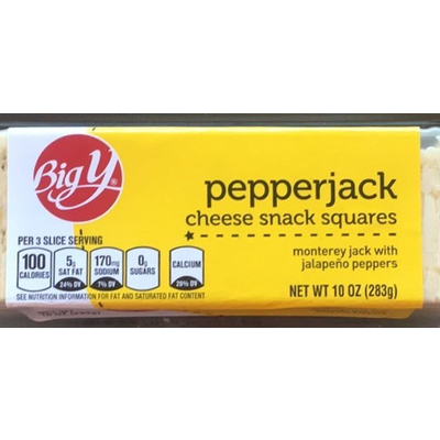 Cheese Snack Squares, Pepperjack
