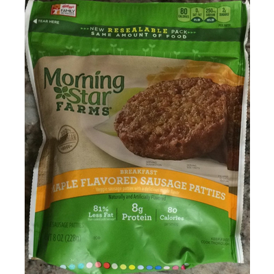 Breakfast Maple Flavored Sausage Patties