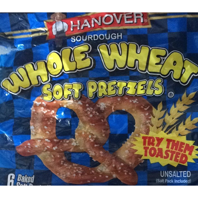 Whole Wheat Soft Pretzels, Sourdough