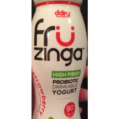 Fru Zinga Drinkable Yogurt, Strawberry