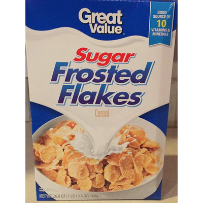 Sugar Frosted Flakes Cereal