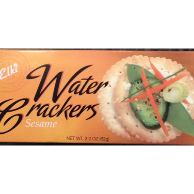 Water Crackers, Sesame