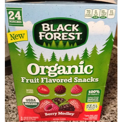 Organic Fruit Flavored Snacks