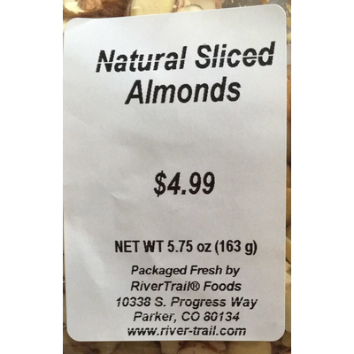 Natural Sliced Almonds
