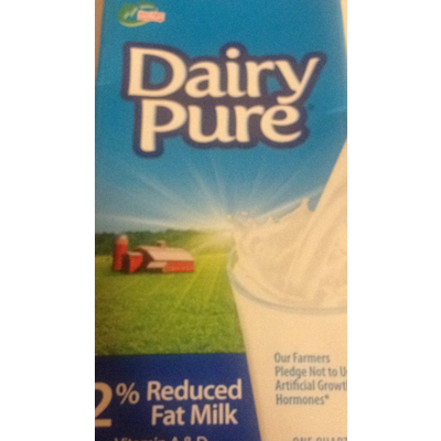 2% Reduced Fat Milk