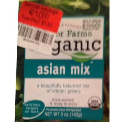 Organic Asian Mix