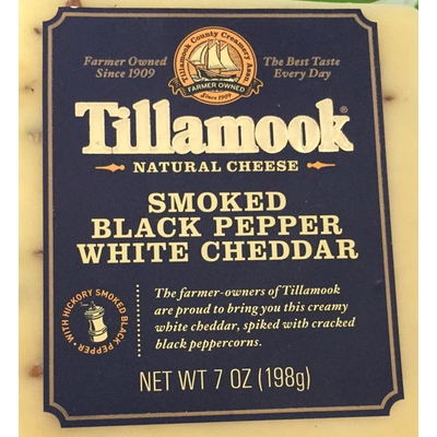 Smoked Black Pepper White Cheddar