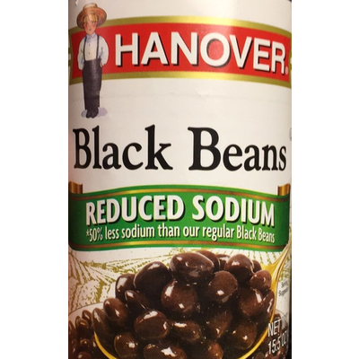 Black Beans, Reduced Sodium