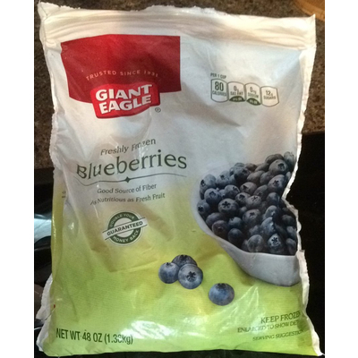 Freshly Frozen Blueberries