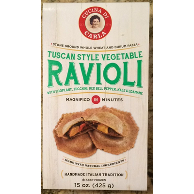 Tuscan Style Vegetable Ravioli