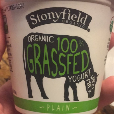 Organic 100% Grassfed Yogurt, Plain