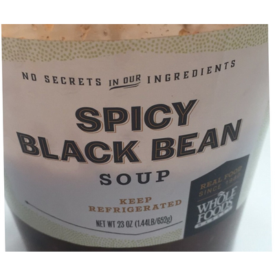 Spicy Black Bean Soup
