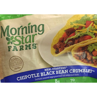 Chipotle Black Bean Crumbles