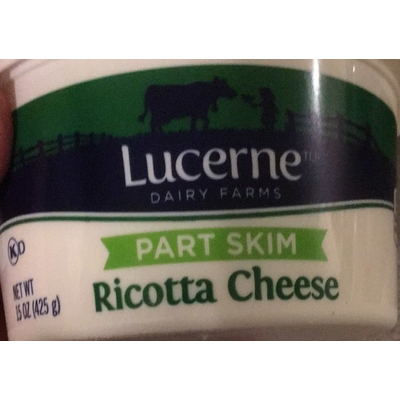 Ricotta Cheese, Part Skim