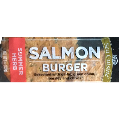 Salmon Burger