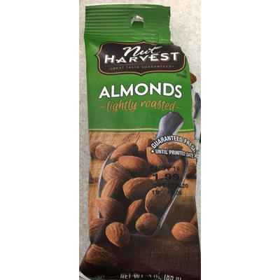Almonds, Lightly Roasted