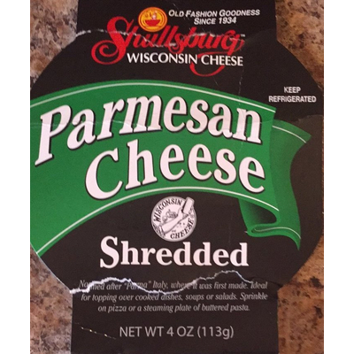 Parmesan Cheese, Shredded