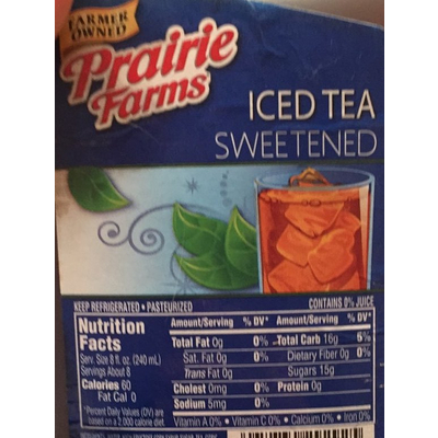 Iced Tea, Sweetened