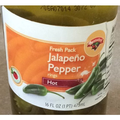 Jalapeno Pepper Rings, Hot