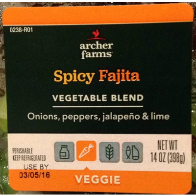 Spicy Fajita Vegetable Blend