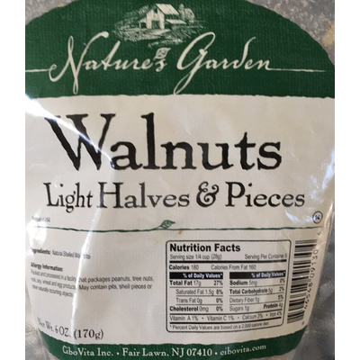 Walnuts, Light Halves & Pieces