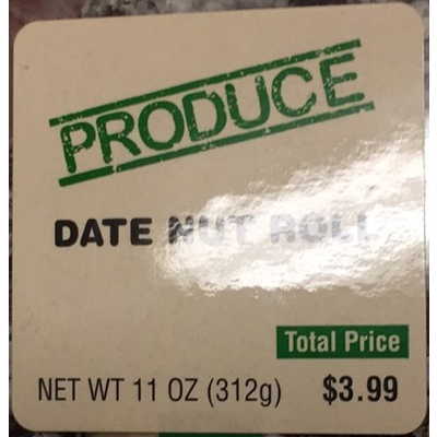 Date Nut Roll