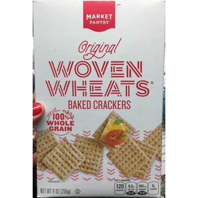 Woven Wheats Baked Crackers