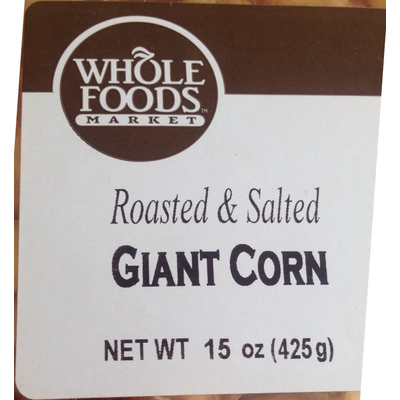 Giant Corn, Roasted & Salted