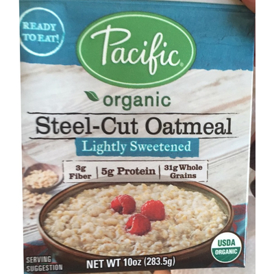 Steel-Cut Oatmeal, Lightly Sweetened
